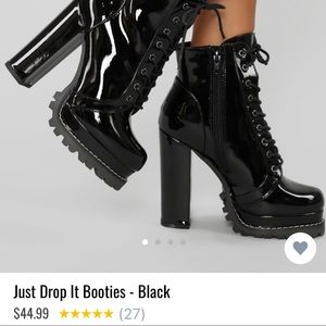 Fashionova booties size 8.5. Worn once